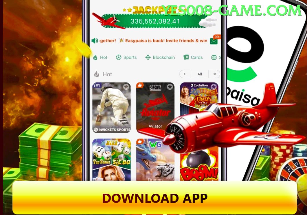 Yes008 Game game app for Pakistan players